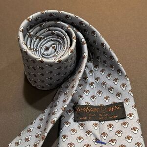 Yves Saint Laurent Silk Tie